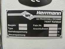   Ultraschallschweissmaschine Herrmann HS AC 2500 Watt mit 180° Drehtisch Bj. 99  Bilder auf Industry-Pilot