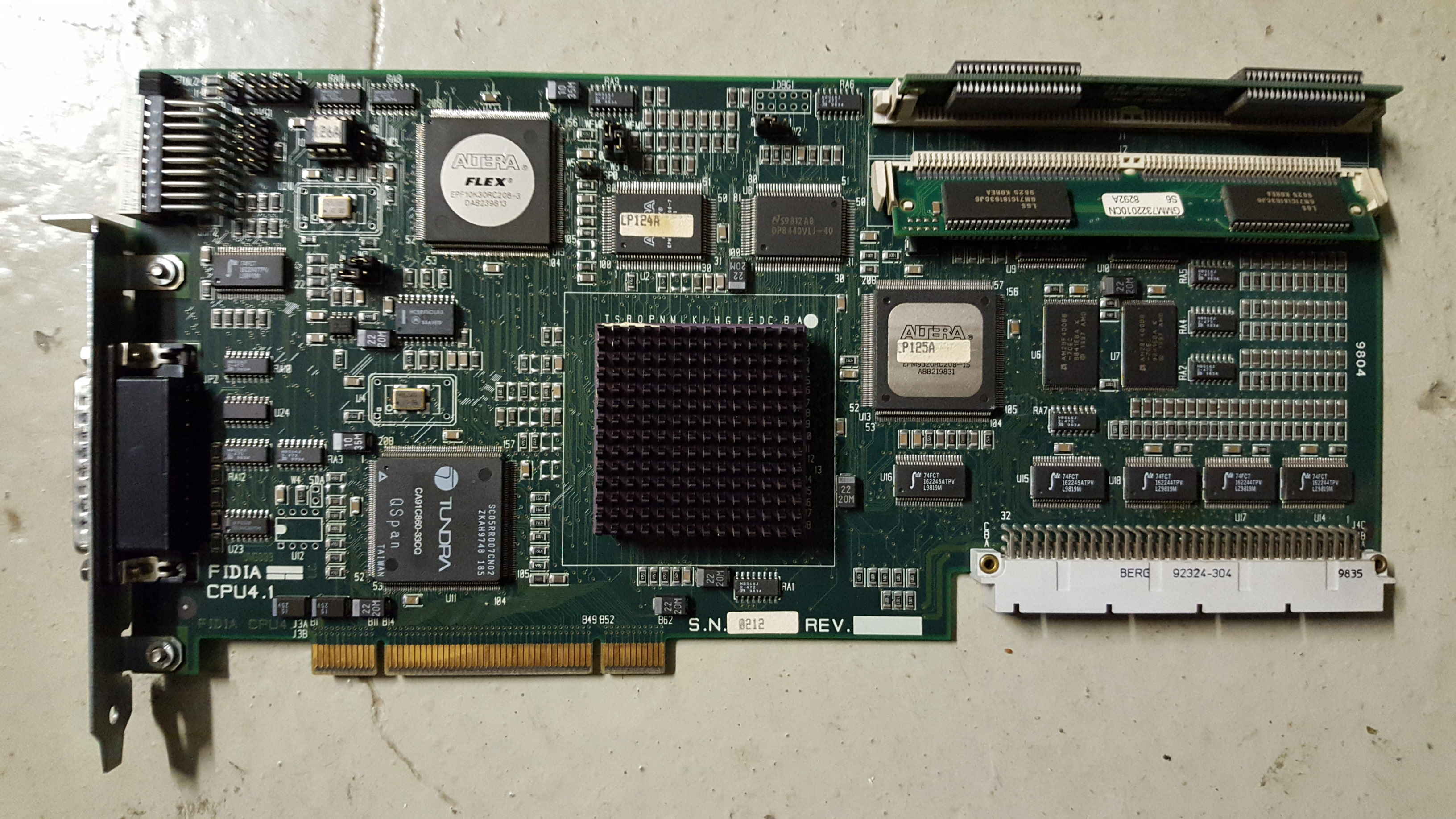 CPU4.1-Prozessor-Karte von CNC Fidia C1 gebraucht kaufen P0102359