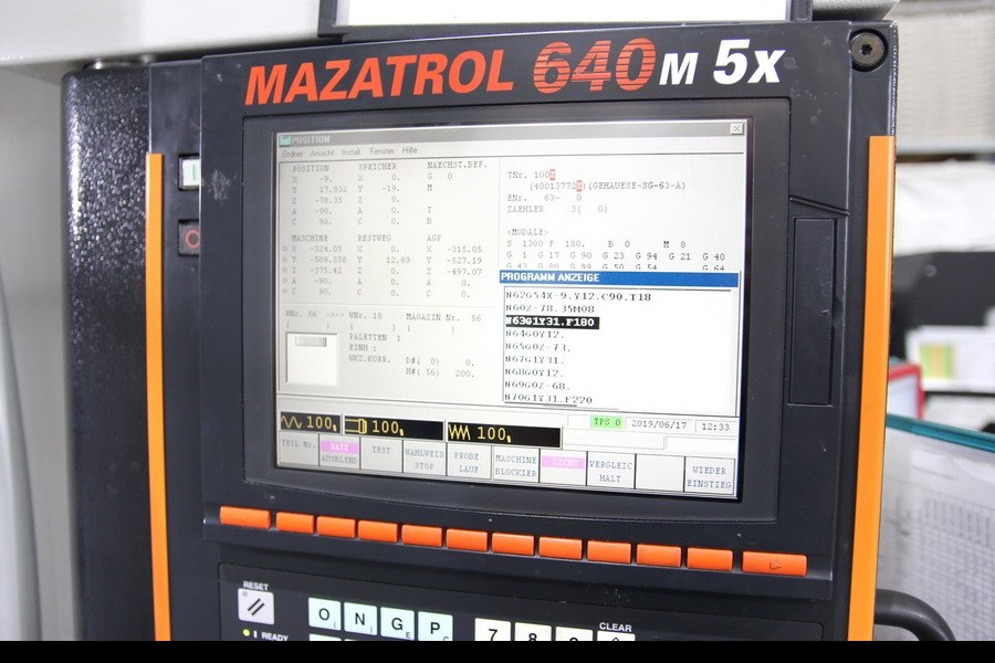 Обрабатывающий центр - универсальный MAZAK Variaxis 630-5X 2PC (302) фото на Industry-Pilot