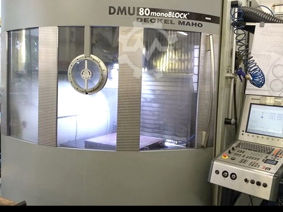 Обрабатывающий центр - универсальный DECKEL MAHO DMU 80 monoBLOCK фото на Industry-Pilot