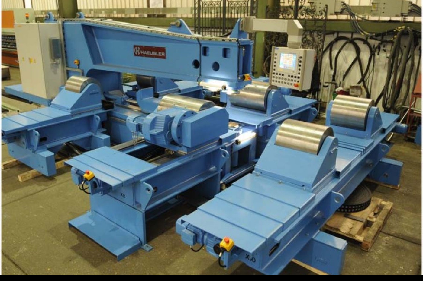 Plate Bending Machine - 3 Rolls Haeusler Crocodile photo on Industry-Pilot