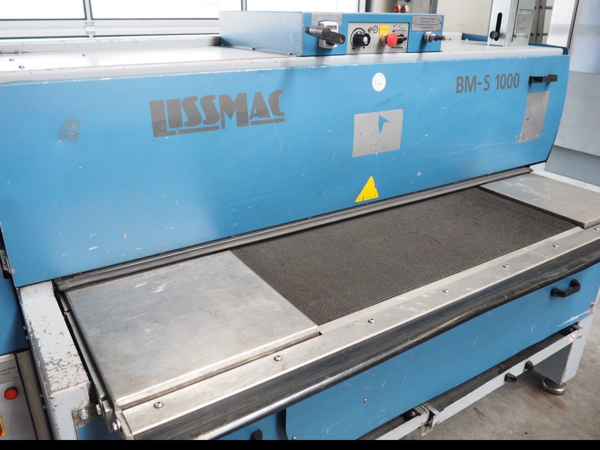 Sheet Metal Deburring Machine LISSMAC SBM-S 1000 Used Buy P0105046