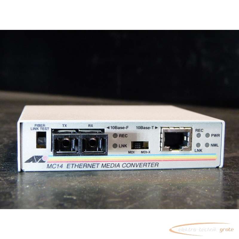  ATI Allied Telesyn Int. ATI Allied Telesyn International MC 14 Ethernet Media Converter الصورة على Industry-Pilot