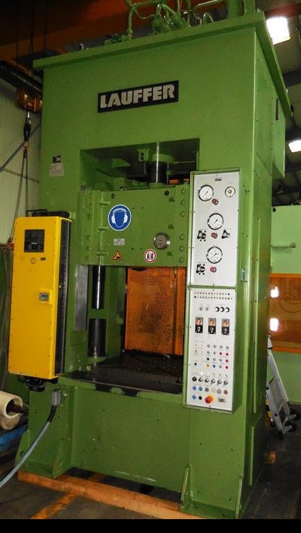 Double Column Drawing Press -Hydr. LAUFFER RZU 63 (UVV) photo on Industry-Pilot