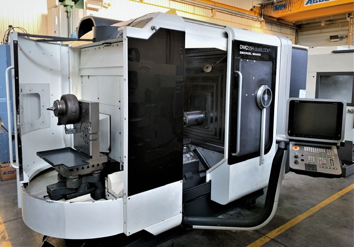 Milling Machine Horizontal DMG DMC 55H duoBlock used buy P0109827