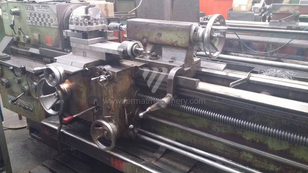 Screw-cutting lathe ŠKODA MACHINE TOOL a.s. SUR 350x8000 photo on Industry-Pilot