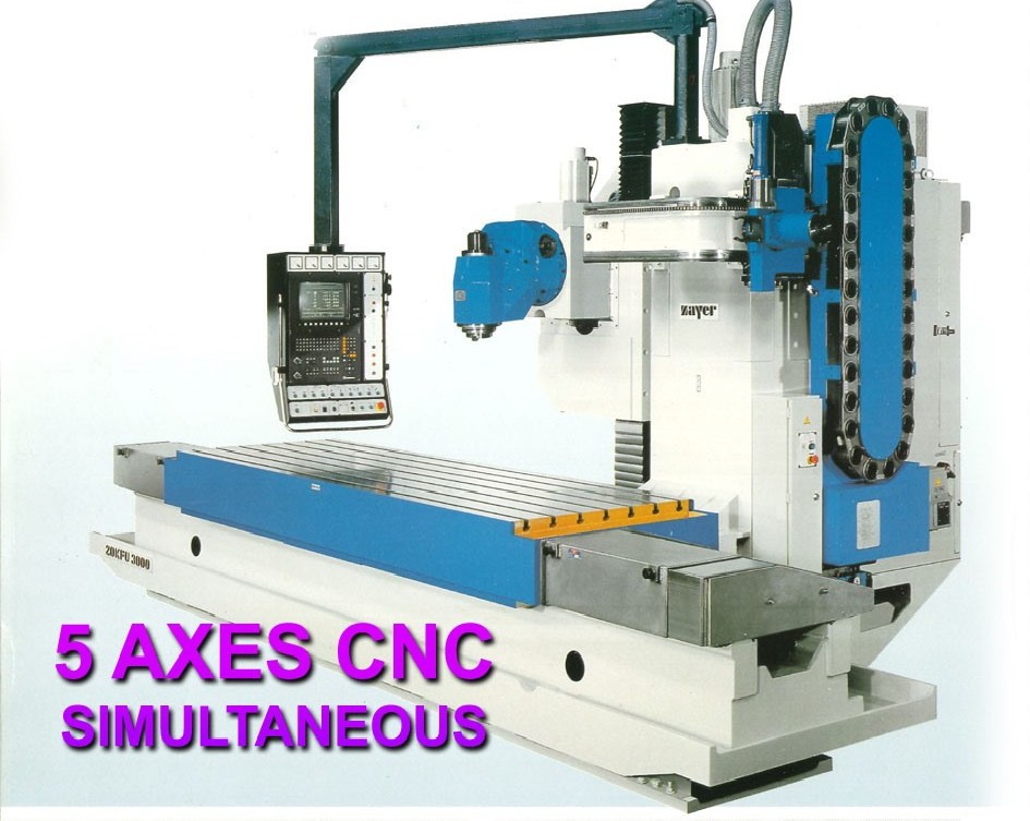 Bed Type Milling Machine - Universal Zayer X: 2700 - Y: 1200 - Z: 1000 mm CNC photo on Industry-Pilot