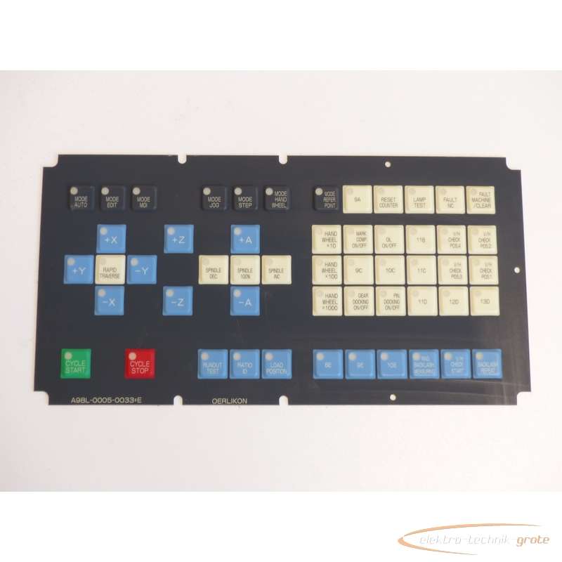  Fanuc A98L-0005-0033 # E Tastatur-Membrane - без эксплуатации! - фото на Industry-Pilot