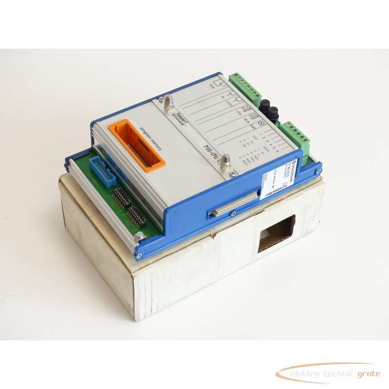  Schleicher P02-CPU-20 Nr. R4.291.0010.0 SN:0018234200003 - ungebraucht! - photo on Industry-Pilot