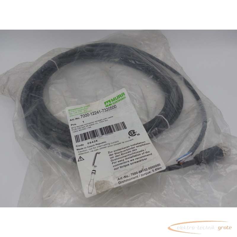 Cable Murrelektronik 7000-12241-7320500 ungebraucht!  photo on Industry-Pilot