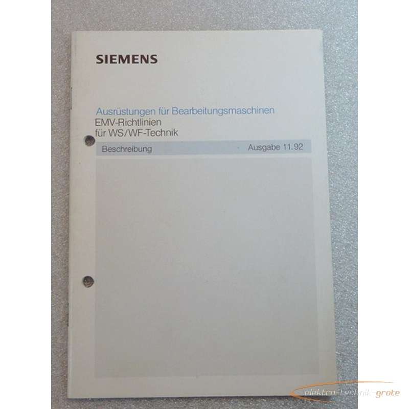 Servomotor Siemens 6ZB5440-0QX01-0BA1 Handbuch photo on Industry-Pilot