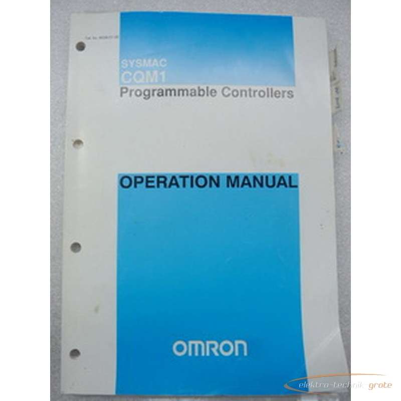 Controller Omron CQM1 Sysmac Programmable s Handbuch photo on Industry-Pilot