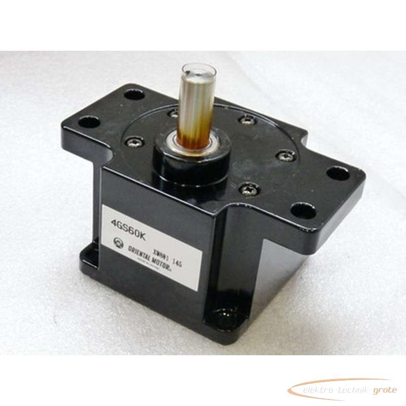 Gear motor Oriental Motor 4GS60K Reduzier--Kopf photo on Industry-Pilot