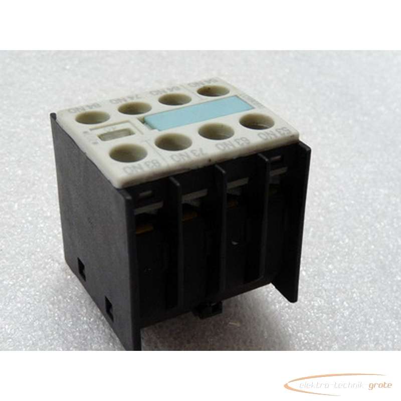 Auxiliary contact block Siemens 3RH1911-1FA40E02 photo on Industry-Pilot