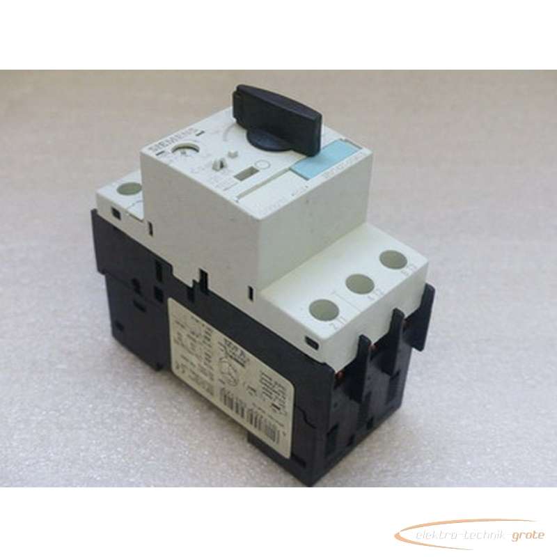 Motor protection switch Siemens 3RV1421-0GA10 Motor photo on Industry-Pilot