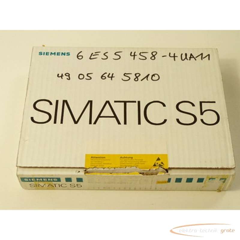 Серводвигатель Siemens 6ES5458-4UA11 Digitalausgabe, 21794-BIL 40A фото на Industry-Pilot