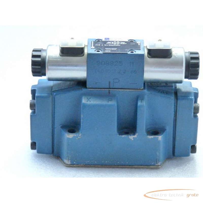 Rexroth Rexroth Steuerblock 4WEH 16 M71-6EG24 N9TK4 mit Wegeventil 4WE 6 J61-EG24N9K4 24 V DC 1,25 A gebraucht الصورة على Industry-Pilot