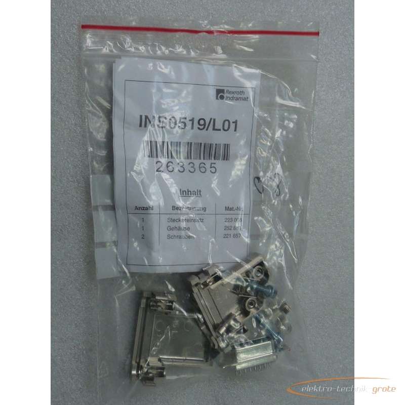 Indramat Indramat RexrothINS0519-L01 Connector Stecker Kit 263365 фото на Industry-Pilot