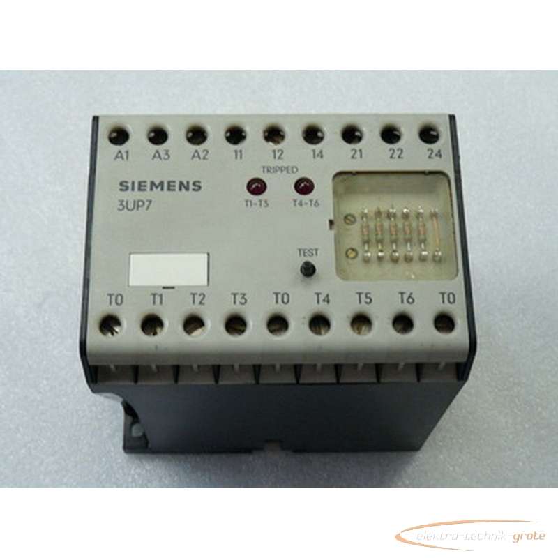 Siemens 3UP7 004 A1 - A2 240 V A2 - A3 120 V 50 - 60 Hz used buy