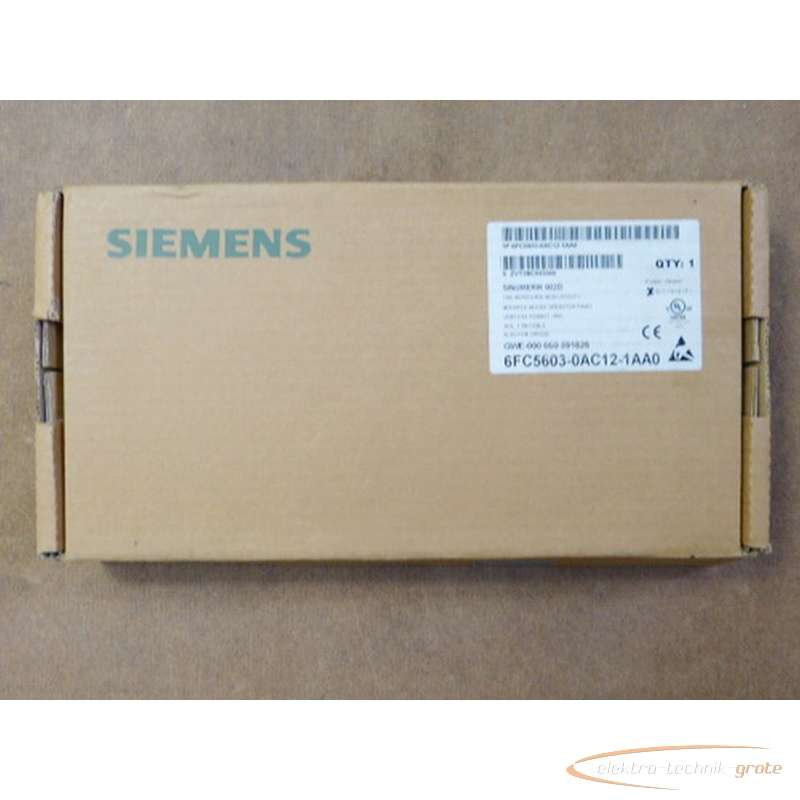 Серводвигатель Siemens 6FC5603-0AC12-1AA00 CNC Keyboard 802D - без эксплуатации! - фото на Industry-Pilot
