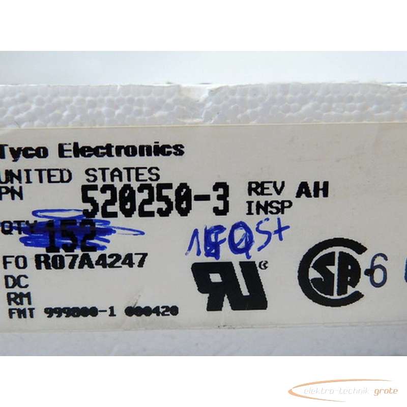  tyco Tyco 520250-3 Telefonbuchse 150 VAC 1 , 5 A ungebraucht VPE 150 Stck الصورة على Industry-Pilot