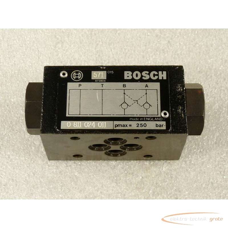  Bosch 0 811 024 011 Sperrventil фото на Industry-Pilot