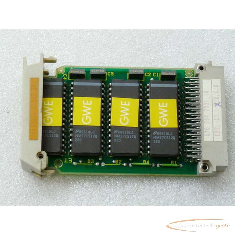 Module Siemens 6FX1126-4BA10 HW - 6FX1862-1BX12-7D Sinumerik EpromE Stand A photo on Industry-Pilot