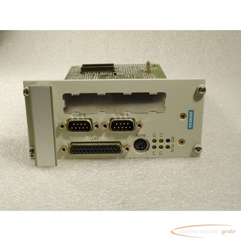 Модуль Siemens Sicomp SMP16-CPU 050 CPU -6AR1001-1BA10-0AA0 фото на Industry-Pilot