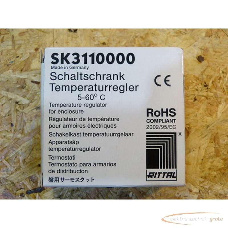Регулятор температуры Rittal SK3110000 Schaltschrank- без эксплуатации! - фото на Industry-Pilot
