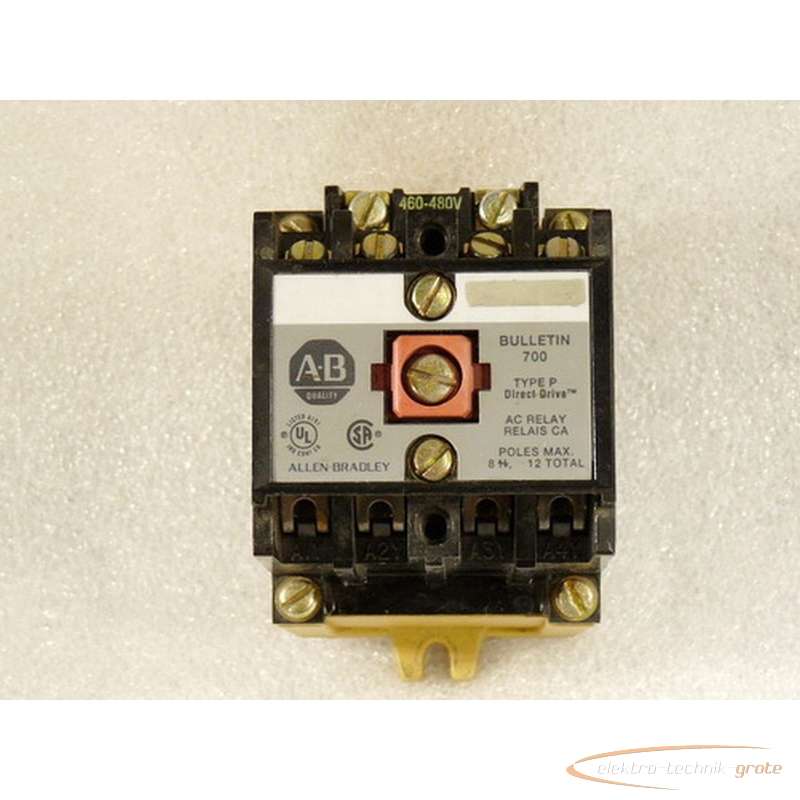 Allen Bradley Allen Bradley CAT 700-P400A4 Serie B AC Relay Typ P 460 - 480 V 60 Hz photo on Industry-Pilot