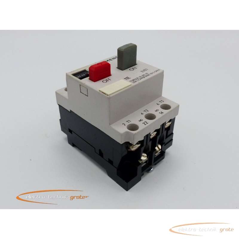 Motor protection switch Siemens 3VE1010-2E0.4-0.63A 33017-B244 photo on Industry-Pilot
