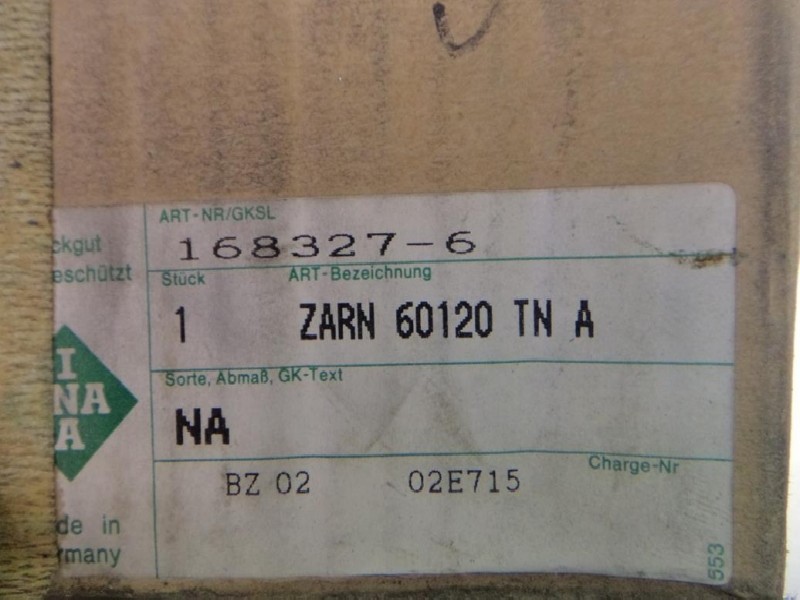 Linear drive INA ZARN 60120 TN A ( ZARN60120TNA ) 168327-6 Neu  photo on Industry-Pilot