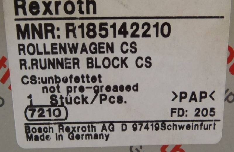 محرك خطي REXROTH R185142210 Neu  الصورة على Industry-Pilot