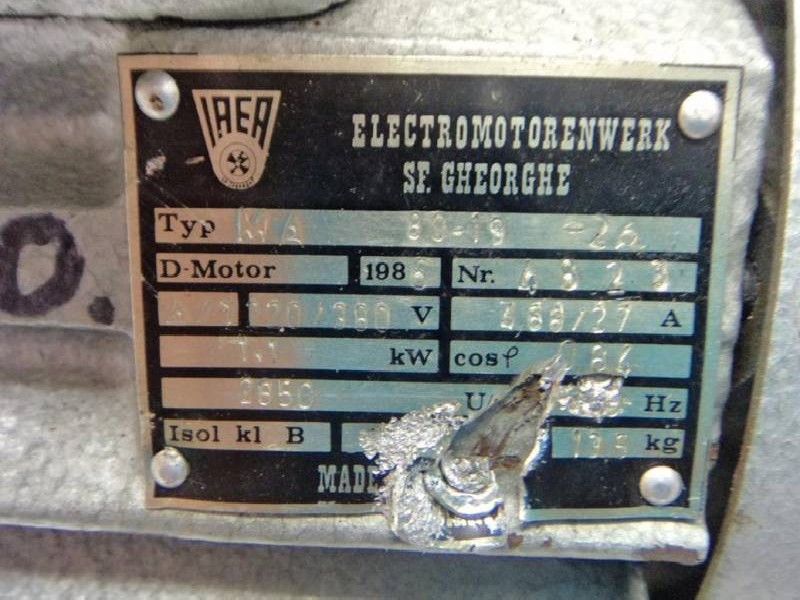 محرك سيرفو تيار متردد IAEA ELECTROMOTORENWERK SF. GHEORGHE MA 89-19-26 ( MA89-19-26 ) Wellendurchmesser: Ø 19 mm Neu  الصورة على Industry-Pilot