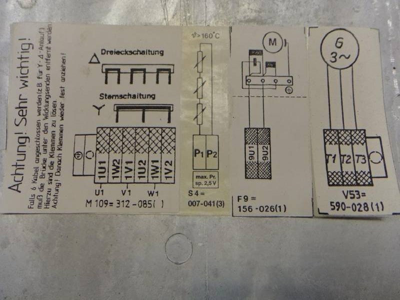 محرك سيرفو تيار متردد ZIEHL-ABEGG RD 160.24 - 4 ( RD160.24-4 ) IP55 gebraucht  الصورة على Industry-Pilot