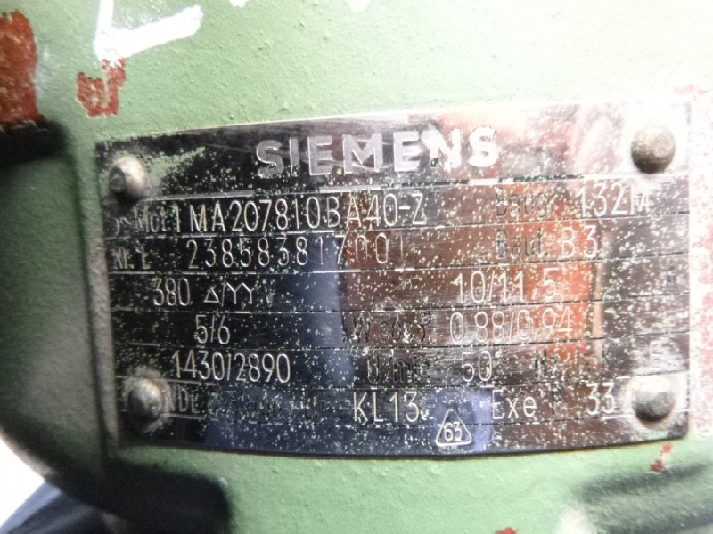 Трехфазный сервомотор SIEMENS 1MA207810BA40-Z Wellendurchmesser: Ø 38 mm Doppelriemenscheibe: Ø 99 / 67 x16 / 8 mm Ersatzteil u.a. für Struckturiermaschine PAUL ERNST FG3-1400 ! gebraucht ! фото на Industry-Pilot