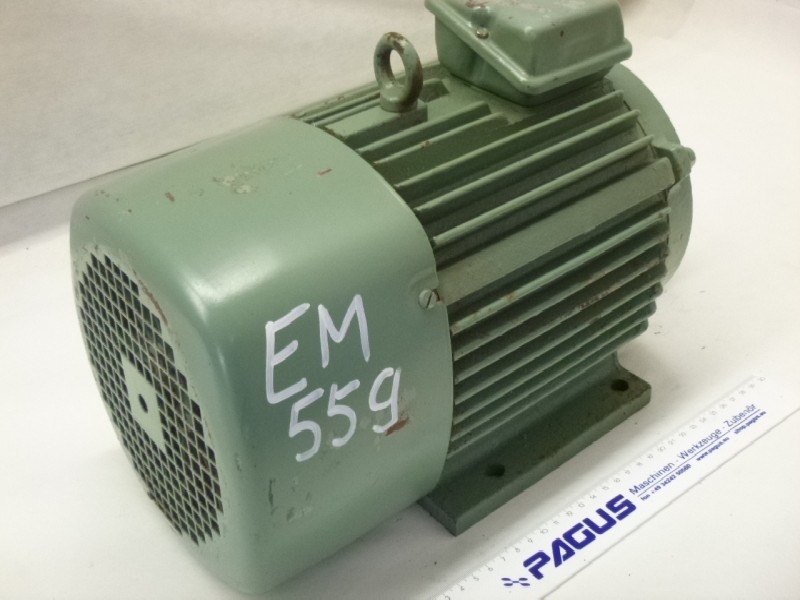 محرك سيرفو تيار متردد Drehstrom- Elektromotor mit Bremse VEM BPRE 100 S8-4 ( BPRE100S8-4 ) Wellendurchmesser: Ø 28 mm zwei Geschwindigkeiten ! Neu ! الصورة على Industry-Pilot