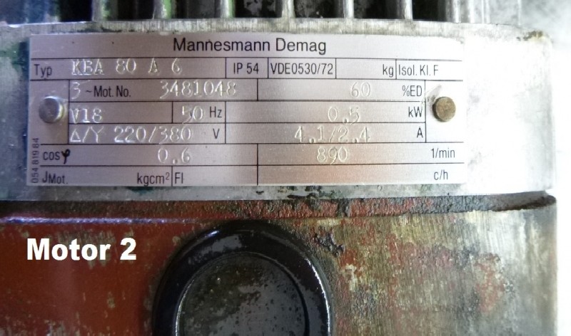 محرك ناقل الحركة MANNESMANN DEMAG FG06-V18-UO-H3-F37 الصورة على Industry-Pilot