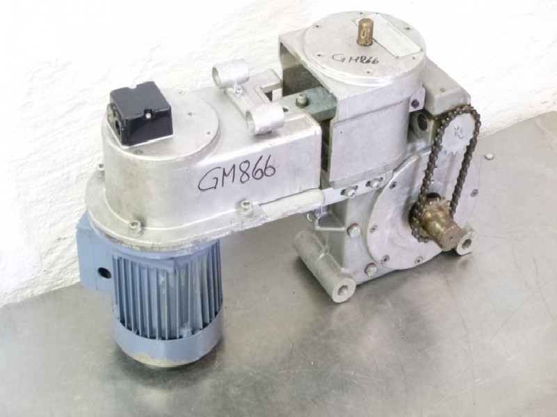 Gear motor ALLHABO MOTORSPEL A2 22 U/min (gezählt) Wellendurchmesser: 40 mm Motor: ASEA MT80B19F165-4 gebraucht ! photo on Industry-Pilot
