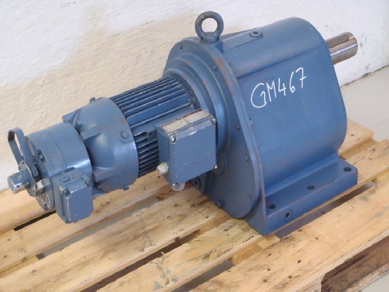 Gear motor BAUER G73-10/D1A4-283 Bremse: GBZ 250 WS-HL Bremse anmontiert ! photo on Industry-Pilot