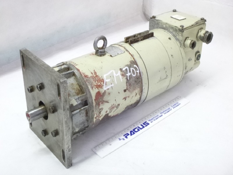 DC motor VEM, ELBTALWERK WSM2-85.08-1213S Flansch: 198 x 173 / Ø 162 mm gebraucht ! photo on Industry-Pilot