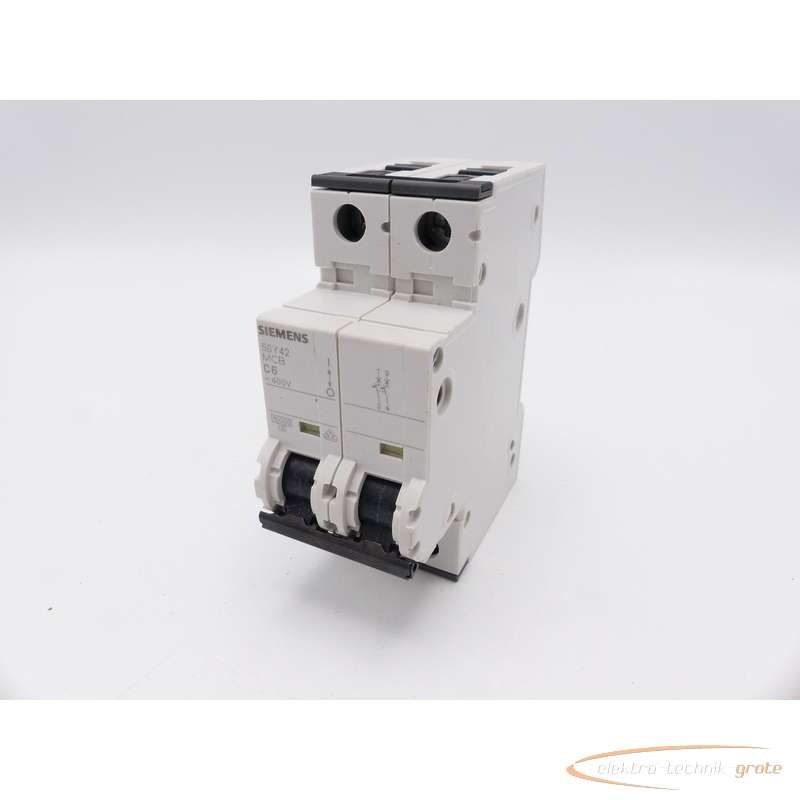 Protect switch Siemens 5SY42 MCB C6 ~ 400 V  photo on Industry-Pilot