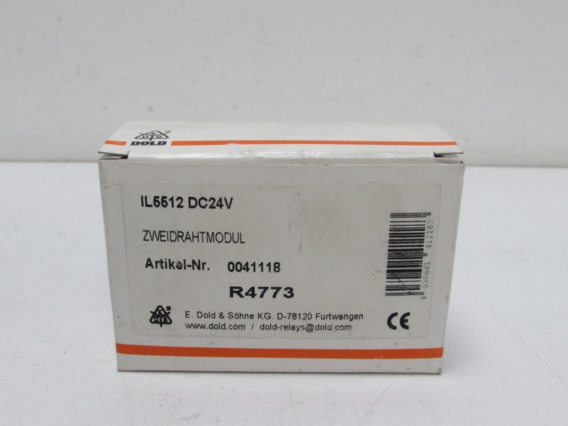 PLC processors  E.Dold & Söhne KG IL5512 Zweidrahtmodul Art: 0041118 Neuwertig photo on Industry-Pilot