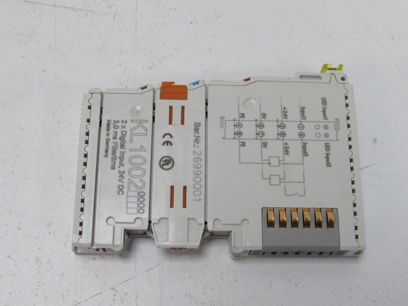 Модуль  Beckhoff KL1002 2x Digital Input 24V DC Modul Top Zustand фото на Industry-Pilot