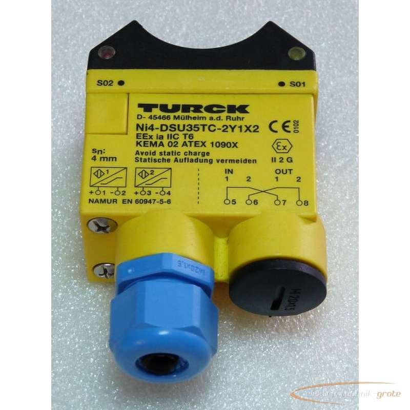 Sensor Turck Ni4-DSU35TC-2Y1X2 Indukt.  photo on Industry-Pilot
