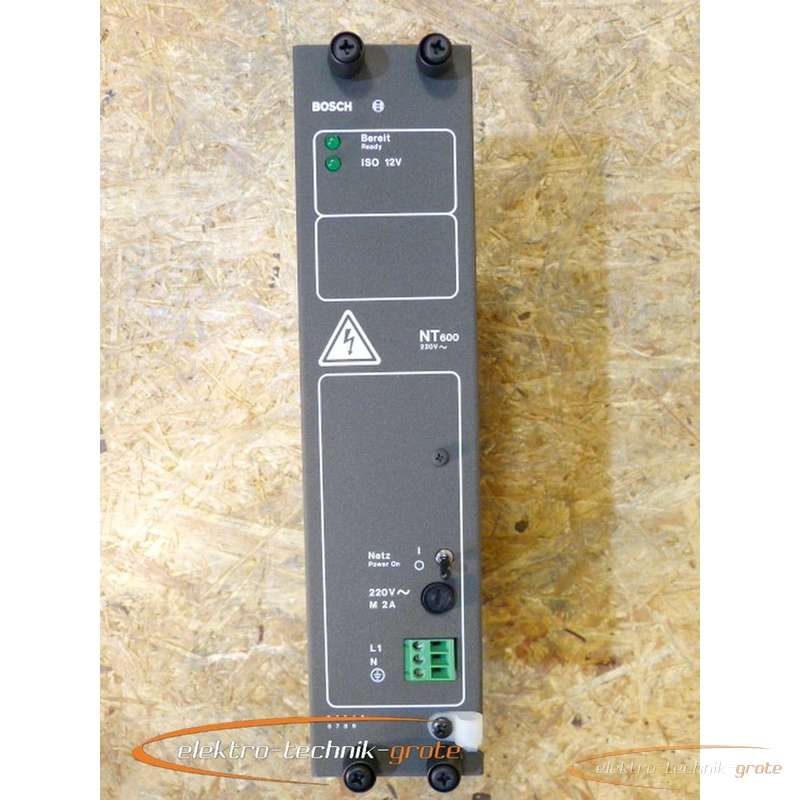 Power Supply Bosch NT 600044618-201 photo on Industry-Pilot
