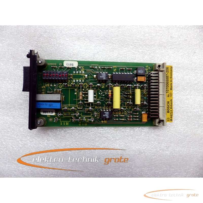 Card Bosch 1070065587-2063600-I-C-B-T SN: 002739628 photo on Industry-Pilot