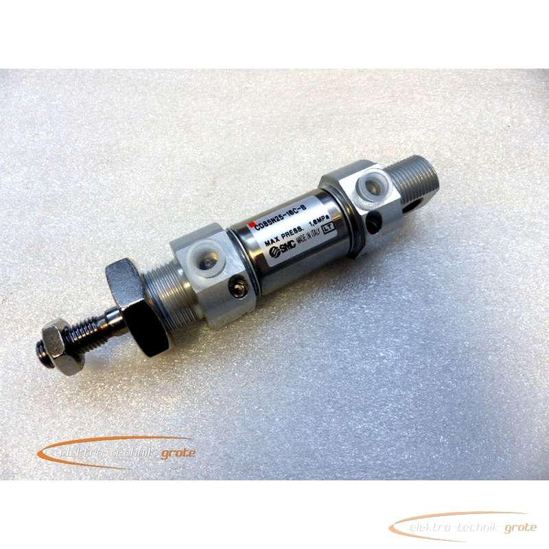 Hydraulic cylinder SMC CD85N25-10C-Bmax. press. 1,0 MPa -ungebraucht- photo on Industry-Pilot