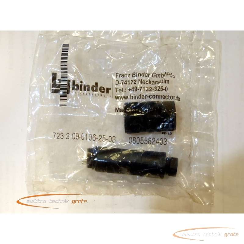 Stecker Binder 732 2 09-0106-25-030805582403 - ungebraucht! - Bilder auf Industry-Pilot