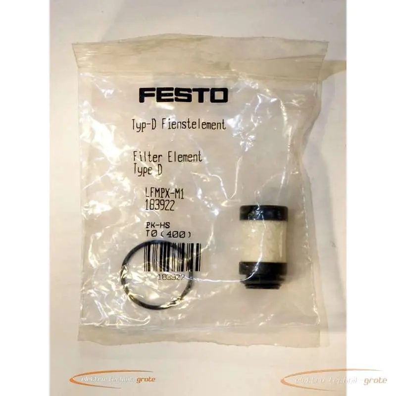 FESTO Festo LFMPX-M1 Filterelement Type D 183922 - ungebraucht - ungebraucht Originalverpackung